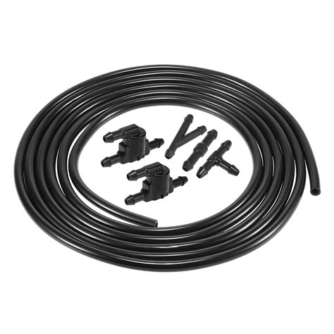 Windshield Washer Hose Kit 300cm 10ft Windshield Washer Nozzle Hose W