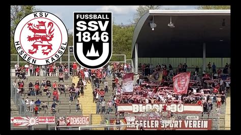 Stimmung In Kassel Beim Spiel Gegen Ulm Hessen Kassel Vs Ssv Ulm