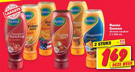 Remia Mayonaise Tomatenketchup Folder Aanbieding Bij Nettorama Details