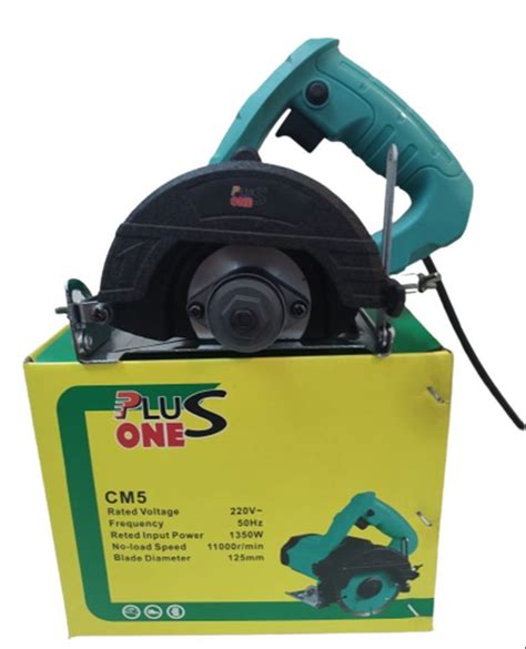 Plus One CM5 Marble Cutter Machine Cutting Disc Size 4 Inch 1350 W