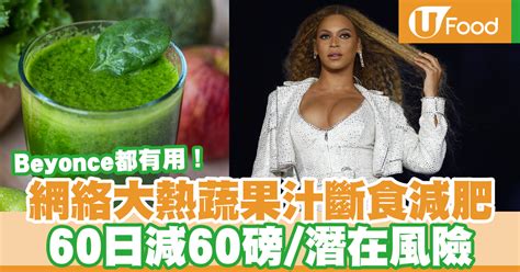 【健康減肥】網絡大熱蔬果汁斷食法／60天減60磅 拆解網上快速零運動減肥方法 U Food