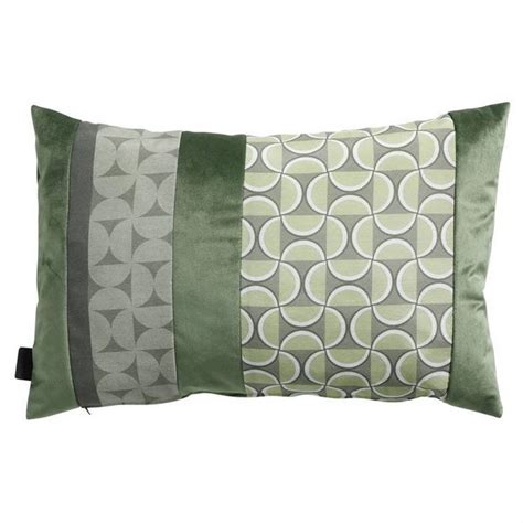 Sierkussen Madison Velvet Match New Green X Cm Tuinkussenstore