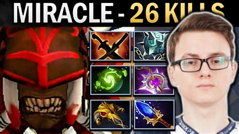 Bloodseeker Dota Miracle With Kills And Gleipnir Ti Youtube