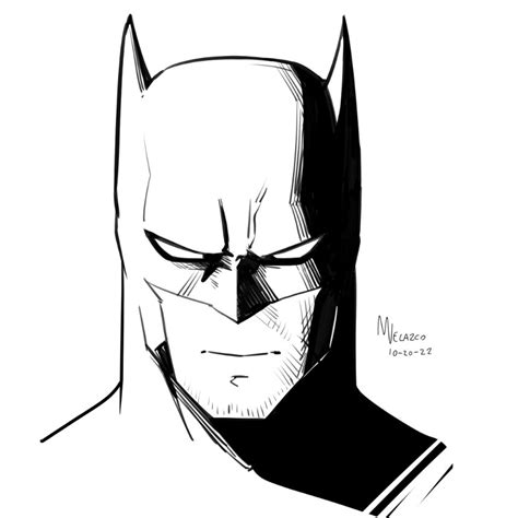 How To Draw Batman Face