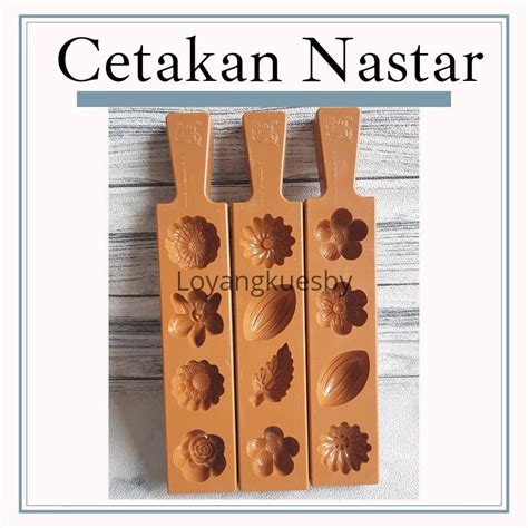 Jual CETAKAN NASTAR IMPORT KUE KETUK KETOK KUE TOK MOTIF CAMPUR MOTIF