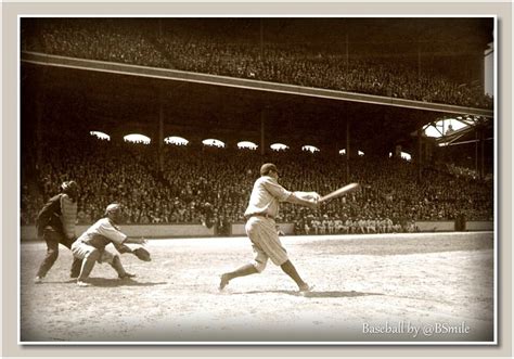 Baseball By BSmile On Twitter Legendary Lefty Babe Ruth Takes A Big