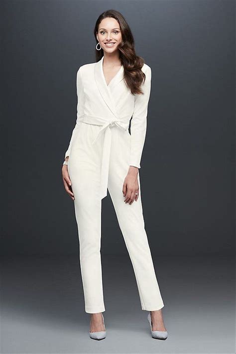 30 White Jumpsuits For Weddings That Are Cool Bride Approved White