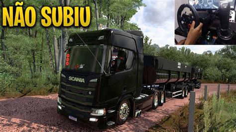 ERREI UMA MARCHA NA SUBIDA SCANIA R540 CONJUNTO 9 EIXOS EURO TRUCK