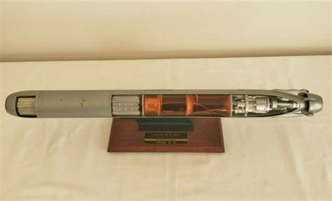 RARE Vintage Large 22" IN-HOUSE Mk48 Navy TORPEDO - CUT-AWAY VIEW ...