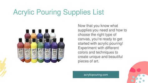 PPT - Acrylic Pouring Supplies PowerPoint Presentation, free download ...