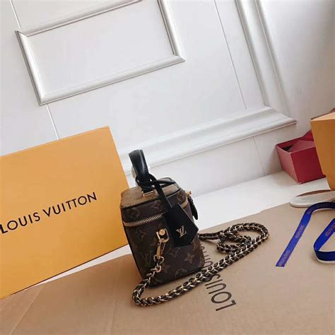 Louis Vuitton Lv Unisex Vanity Pm In Monogram Canvas Brown Lulux