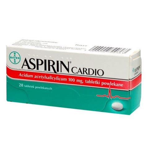 Aspirin Cardio 100mg Tablets 30 Tablets Asset Pharmacy