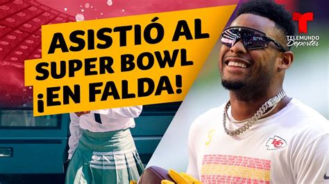 La estrella del Super Bowl que apostó por vestir una falda