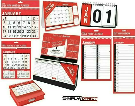 2024 Wall Planners And Calendars Grelly Uk