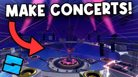 Roblox Added A New Concert Template Roblox Studio Youtube