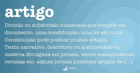 O Que é O Artigo 307