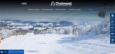 Un Nouveau Site Web Pour La Station De Chalmazel Tl T L Vision Loire