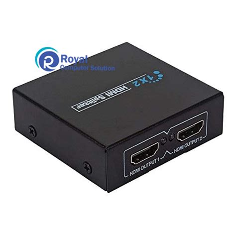 HDMI Splitter (2-Port) - Royal Computer Solution