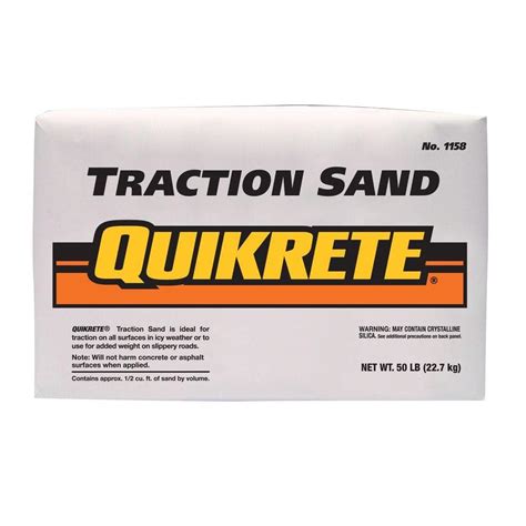 Quikrete 50 lb. Traction Sand-115850 - The Home Depot