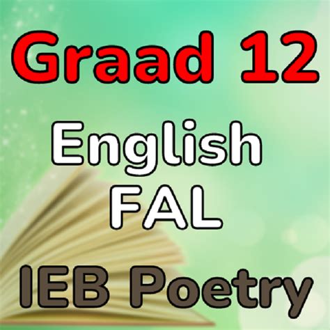 Grade 12 English FAL Poetry Analyzes IEB Noted Teacha