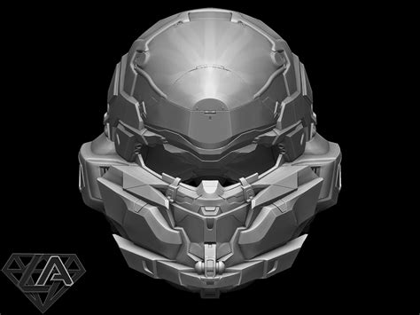 Halo Locus Helmet 3d Model By Lafactorystore