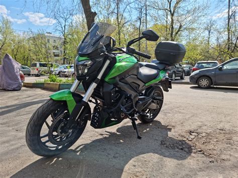Купить б у Bajaj Dominar инжектор передач в Москве зелёный naked bike года на Авто ру ID