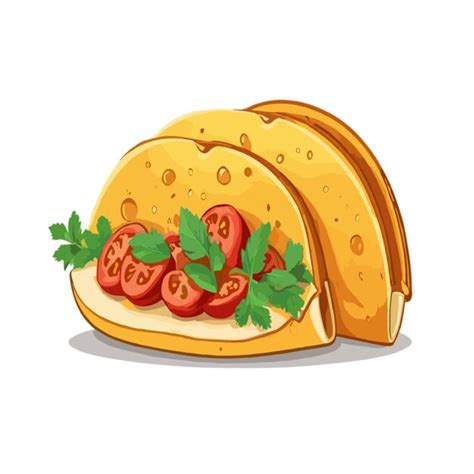 Premium Vector Taco Illustration Vector