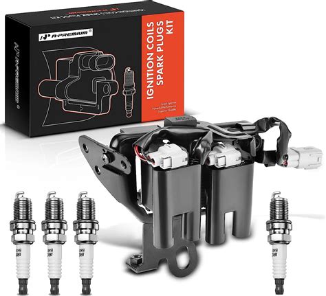 A Premium Ignition Coils And Spark Plugs Kits Compatible With Hyundai