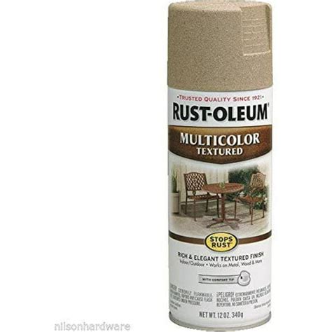 3 Pk Desert Bisque Rustoleum Stops Rust Multicolor Textured Spray Paint 223524