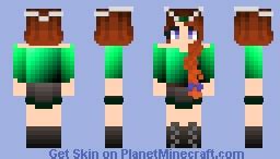 Warrior Girl Minecraft Skin