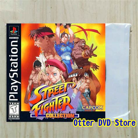 Jual Kaset CD Game Ps1 Ps 1 Street Fighter Collection 1 2 Disc