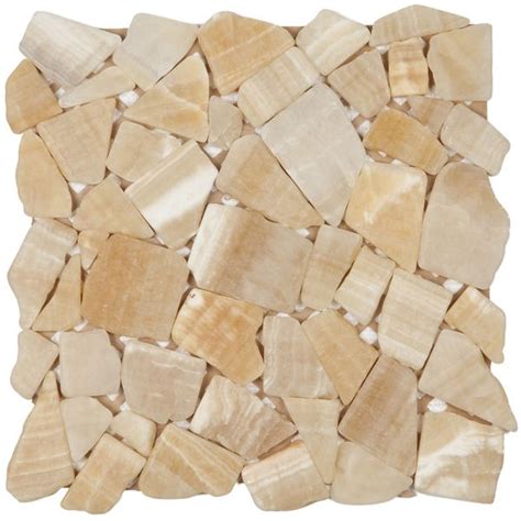 Mosaico Ox Honey Onix Creme X Cm Glass Mosaic Mosaic Glass