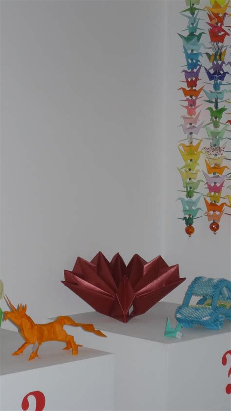 Cursuri Origami Expoziția de origami