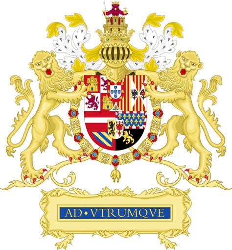 ملف Full Ornamented Royal Coat Of Arms Of Spain 1621 1668 Svg المعرفة