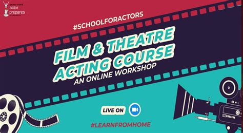 Film & Theatre Acting Course - Theatre Workshop by ANUPAM KHER'S ACTOR ...