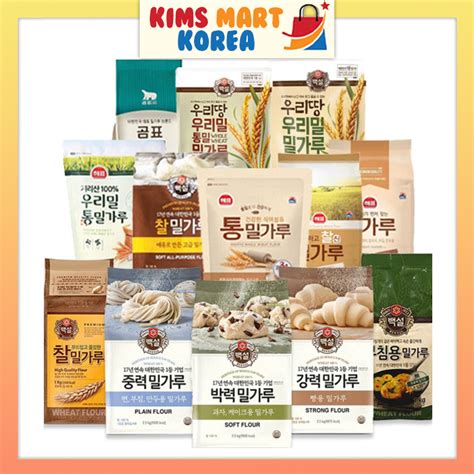 Beksul Korean Flour And Mix Plain Flour Wheat Flour Pancake Mix Frying Mix Cake Flour Bread