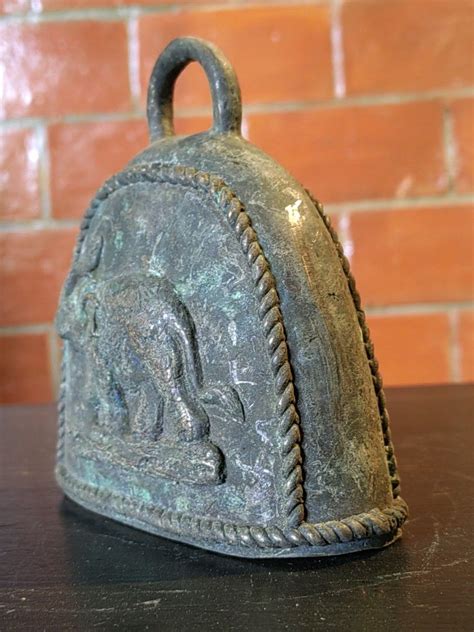 Vintage Brass Elephant Bell On Carousell