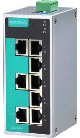 Rectengular Moxa Eds A Ethernet Switch For Industrial At Best