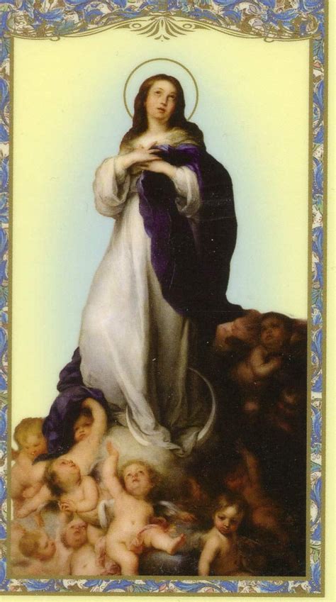 Our Lady Of The Assumption Holy Card Laminated Pack Of 25