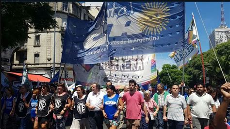 La Cta Y Los Movimientos Sociales Se Suman A La Marcha De La Cgt