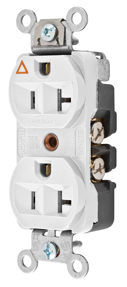 Hubbell Cr Igw Volt Pole Wire Nema R White