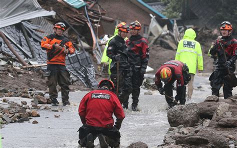 22 Muertos Y Decenas De Desaparecidos Por Fuertes Lluvias En Corea Del