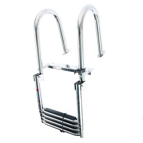 Buy Boat Ladder Pool Ladders Step Foldable Telescoping Rear Entry