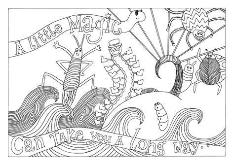 Matilda Roald Dahl Coloring Pages Sketch Coloring Page