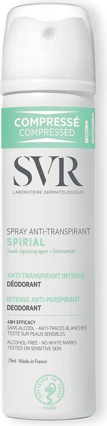 SVR Laboratoires Spirial Anti Perspirant Deo Spray 75ml Pris