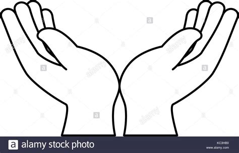 Cupped Hands Drawing At Getdrawings Free Download