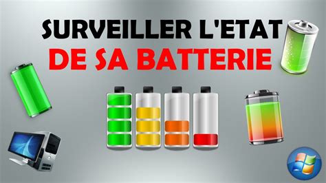 Tuto Surveiller L Tat De Sa Batterie Pc Fr Hd Youtube