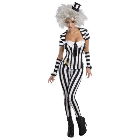 Halloween Sassy Beetlejuice Womens Costume