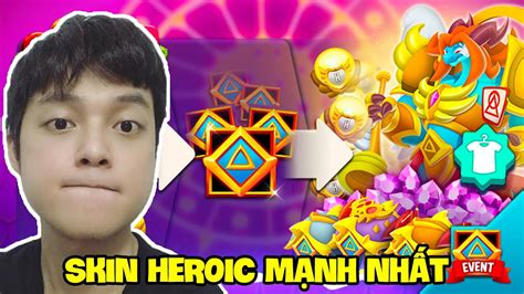 Mình Đã Sở Hữu Skin HEROIC Mạnh Nhất Mọi Thời Đại Vũ Liz Dragon City