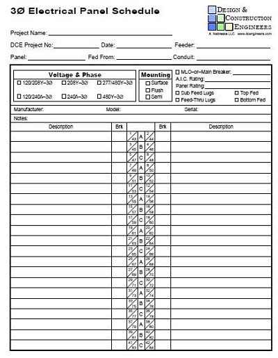 Free Excel Panel Schedule Template PRINTABLE TEMPLATES